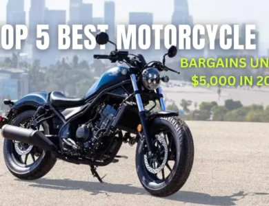 Top 5 Best Motorcycle Bargains Under $5,000 in 2025