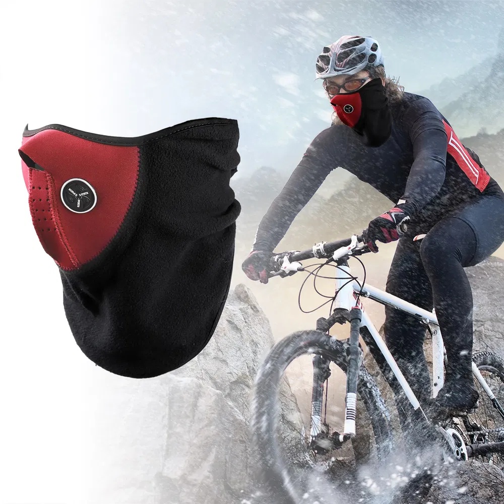 Half Face Mask Breathable Windproof Dustproof Neck Warmer For Bike Motorcycle Racing - Image 4