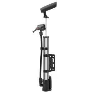 Mini Bike Portable Bicycle Tire Inflator Ball Air W  Mount Frame For Mountain Road Bike