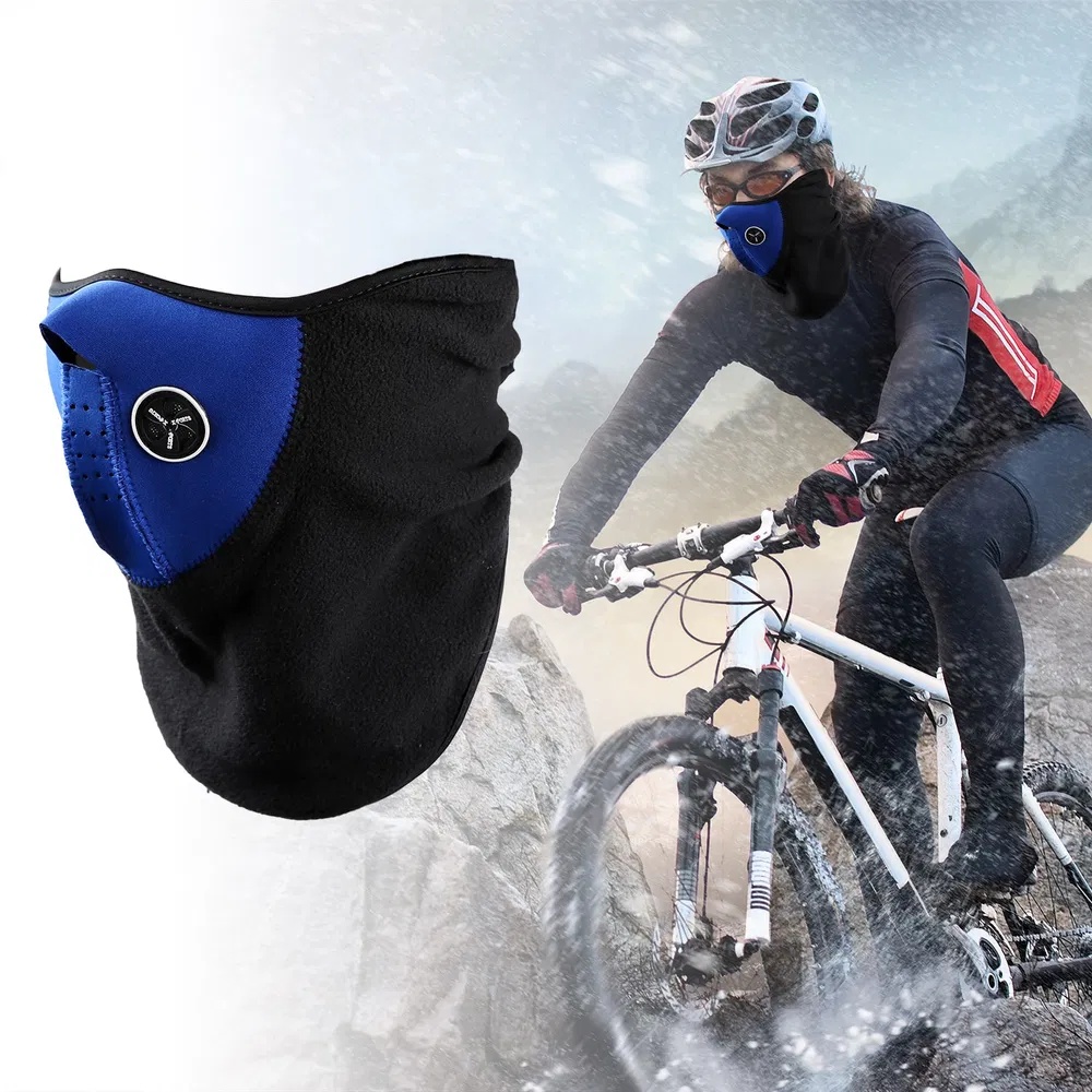 Half Face Mask Breathable Windproof Dustproof Neck Warmer For Bike Motorcycle Racing - Image 5