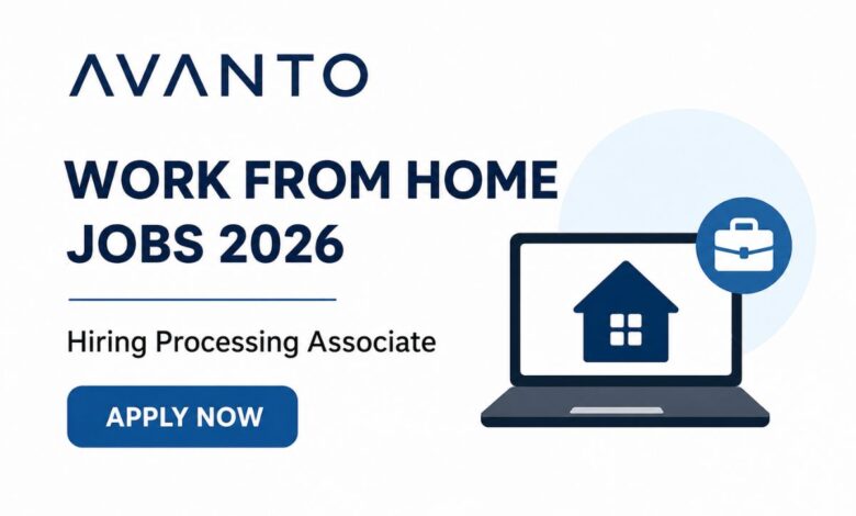 Avanto Work From Home Recruitment 2026