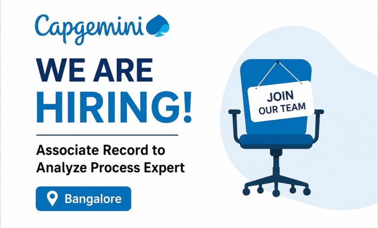 Capgemini Recruitment Drive 2026