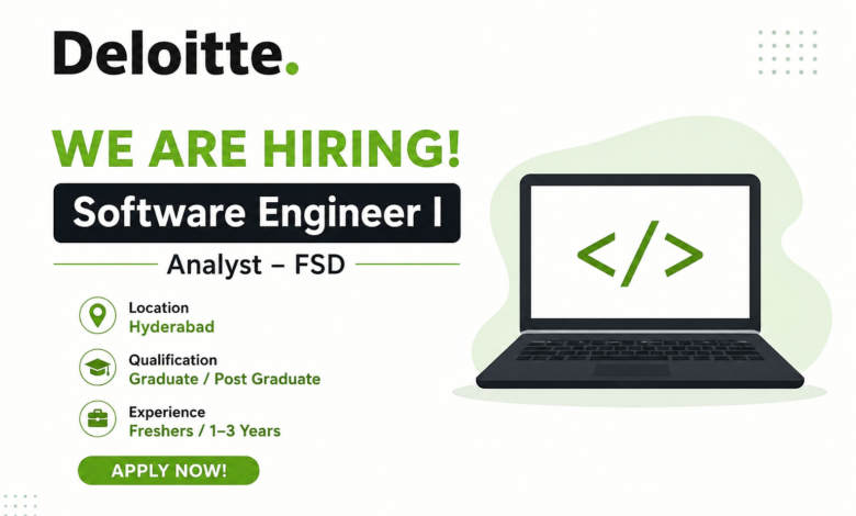 Deloitte Recruitment Drive 2026
