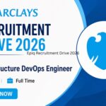 Barclays is Hiring Role: Infrastructure DevOps Engineer Estimated Salary: Rs. 8.6 – 16.9 LPA (via Glassdoor) Eligibility: Graduate Location: Pune Closing date: ASAP (Before the link Expires)