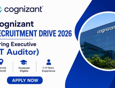 Cognizant Recruitment Drive 2026: