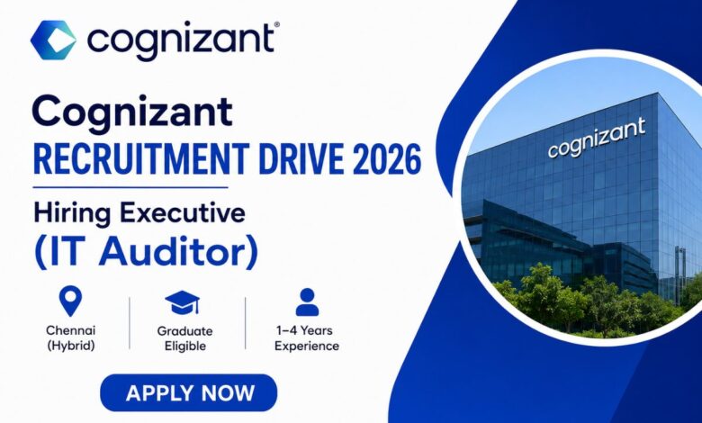 Cognizant Recruitment Drive 2026: