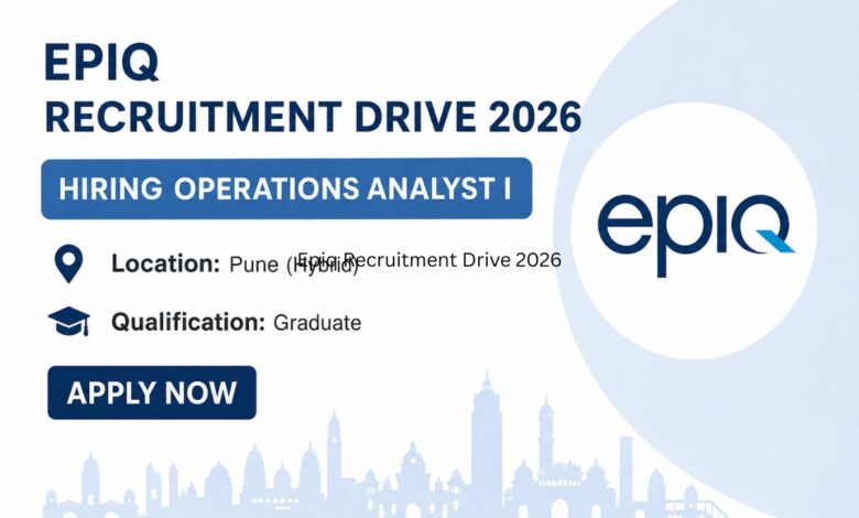Epiq Recruitment Drive 2026
