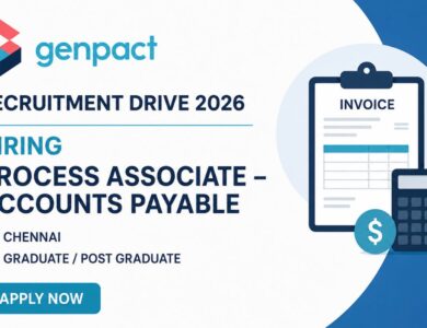 Genpact Recruitment Drive 2026