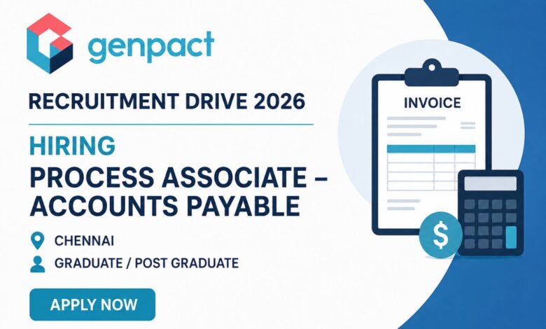 Genpact Recruitment Drive 2026