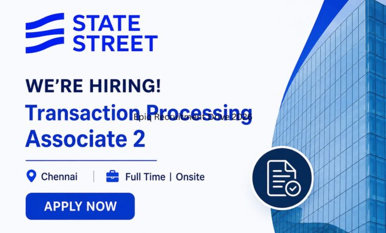 State Street Recruitment Drive 2026